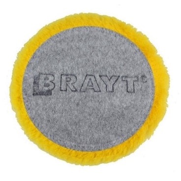 brayt-yellow-wool-polishing-pad-paint-correction-ireland