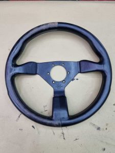 leather steering wheel dye