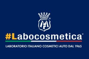 labocosmetica logo blue background