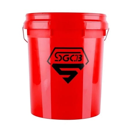 sgcb wash bucket red grit guard