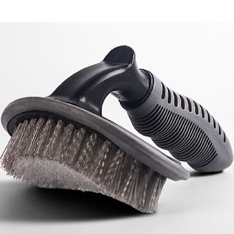 tire cleaning brush car detailing