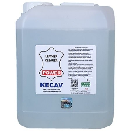 kecav power car leather cleaner 5l drum