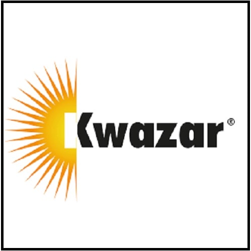 kwazar logo white background