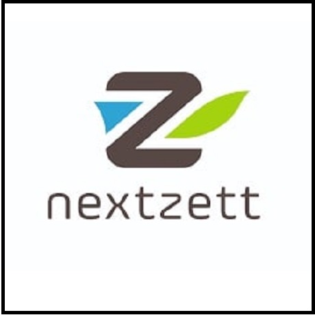 nextzett logo white background