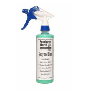 poorboys spray and gloss 473ml