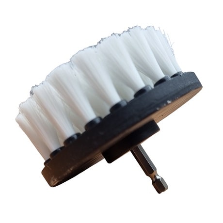 upholstery dril brush attachment white