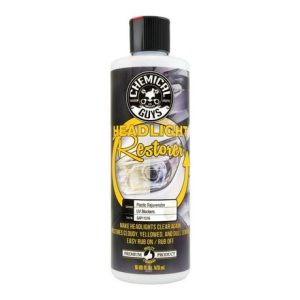 chemical guys headlight restorer